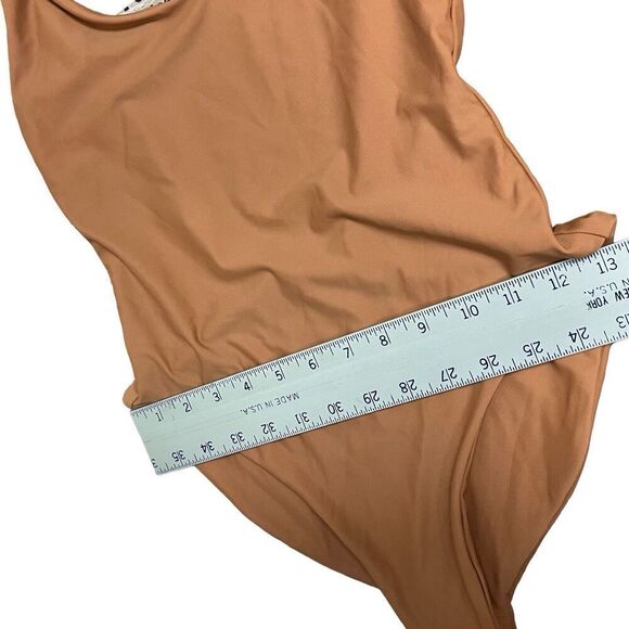 Madewell x Jade Swim WMNS M Nude Contour One-Piece Swimsuit NG179 Cheeky - Picture 7 of 11